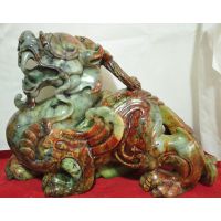 *** 60CM岫玉貔貅摆件特大号玉石***公司开业礼品摆件大