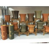 供应紫砂多肉花盆，可批发可代理***宜兴紫砂精品手工制作
