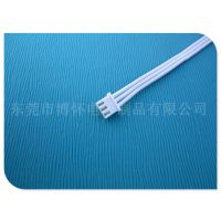 供应XH-3P白色端子线 白色条纹排线 2.54间距 LED 插头线