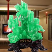 义乌批发 新款财富节节高树脂工艺品 商务礼品家居摆件厂家1310