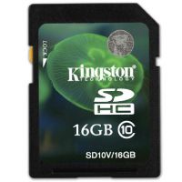 金士顿 SD卡 16G SDHC CLASS10 超高速存储卡 相机卡