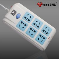 BULL 公牛電工 多用插板 6位插座接線板 3M GN-216 拖線板插座