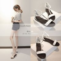 2015夏季新款***涼鞋 韓版平底水鉆女鞋低跟透氣女式魚嘴鞋 批發(fā)