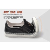 鑫三江2016春季新款***系带透气板鞋时尚英伦布洛克男鞋一件代发