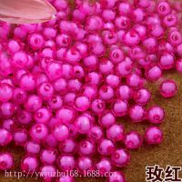 DIY手工串珠材料10mm 96面亚克力地球珠子珠中珠A料散珠批发按斤批发