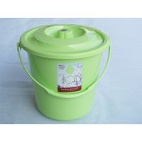 厂家直销家居桶 带盖/无盖塑料圆形水桶 食品级PP材料 安全***