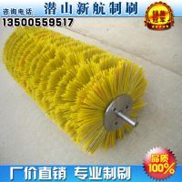 厂家直销 定做各种扫路刷辊、扫雪刷辊、清扫环卫刷价廉质优