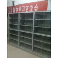玻璃图书架定做、河北书架定做、铁皮书架定做厂家