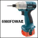 电动工具牧田MAKITA 6980FDWAE 镍电充电式冲击起子机