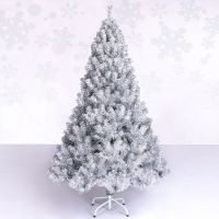 深圳圣诞饰品180cm1.8米豪华加密银色圣诞树