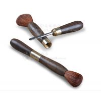 茶道配件养壶笔不掉毛茶针茶刀茶锥黑檀木茶刷花梨木茶笔普洱茶刀