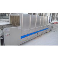 供应河北中央厨房设备 YY-3500型全自动燃气洗碗洗筐机