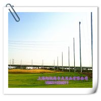 高尔夫球场立柱 球场网架 球场网杆 高尔夫练习场立柱 练习场网架 练习场网杆高尔夫网杆改造升级