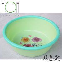 厂价直销双色盆 新颖热销家用面盆学生脸盆 多用塑料洗菜洗碗盆