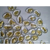 晶包金水晶吊坠 水晶吊坠 十二生肖水晶镀金吊坠 2014年地摊