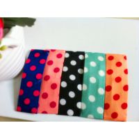 2元店韩版新版头饰发饰流行美多色圆点50款BB夹边夹发夹批发