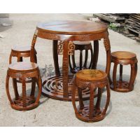 圆桌圆凳