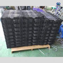 供应安庆市桐城市养黄鳝用的鳝巢S盘 PVC黑色养殖塑料片 河北华强