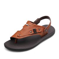 2015夏季新款***透气男凉鞋沙滩鞋两用凉拖鞋男潮夹趾人字拖鞋