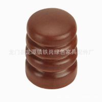 顺德龙江木拉手 木质抽屉拉手 圆木蘑菇型拉手 圆木抽屉拉手