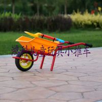 兒童沙灘大號(hào)玩具推沙小推車(chē)沙灘獨(dú)輪手推車(chē)帶鏟子廠家直銷(xiāo)