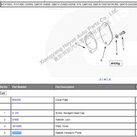 ˹K19ҺѹõGasket, Hydraulic Pump 200094~3008400