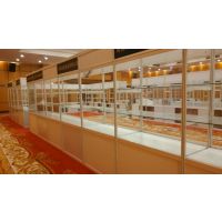 承接深圳会展中心礼品展柜租赁-白色展示柜制作-珠宝展示柜出租