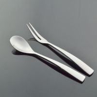 方柄系列 咖啡勺子 ***不锈钢餐具 水果叉 酒店用品  西餐刀勺