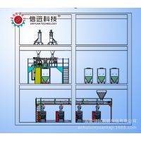 兽用中药粉剂自动灌装机、兽药配料混合系统生产线