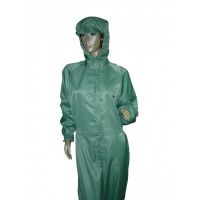 3.防静电连帽连体服