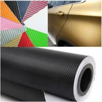 汽車3D碳纖維貼紙 碳纖紙 碳纖膜 汽車內(nèi)外飾改裝貼紙 1.27*30米