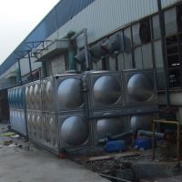 西安消防方形不锈钢水箱 高陵组合式拼装水箱 不锈钢保温水箱 RJ-S74