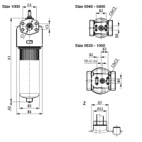 大生管路过滤器滤芯 P-UL-16A-5UW