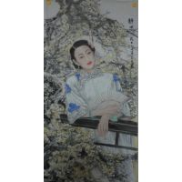 山东美协会员***人物画家王英民人物画精品静思