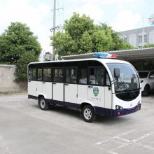 11十一座全封闭观光电动车 带门11电瓶游览观光车 冬季观光电瓶车