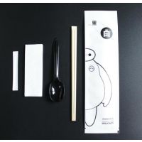 环塑一次性筷子/一次性餐具套装/筷子四件套/餐具定制