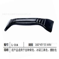 厂家供应L314款箱包配件 箱包塑料把手 黑红普通箱包手把