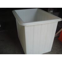 慈溪溢盛塑料桶厂供应 印染台布车桶 印染方形桶2000L