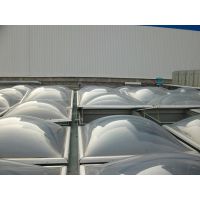 神龙可订制透明、乳白拱形聚碳酸酯耐力板采光天窗 规格齐全