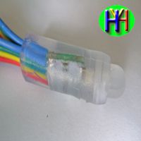 12V12mm 12V七彩外露灯串,led穿孔灯串led七彩灯串 整体渐变
