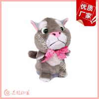 毛绒卡通汤姆猫公仔 儿童学讲话汤姆猫玩具 猫咪娃娃录音公仔