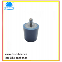 橡胶制品 专业订做五金螺丝包胶 圆柱形聚氨酯缓冲防震垫 减震器