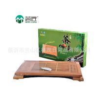 茗匠 MJ912小茶聚 排水抽屉式竹制茶盘茶海 竹茶具 家用礼品