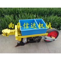 信达供应小型玉米播种机 多功能手扶带动播种机