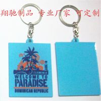 东莞翔驰厂家供应PVC软胶椰树行李牌 箱包吊牌广告促销礼品 可来图定制LOGO handbag ta