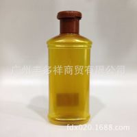 新款热销PET塑料300ml扁瓶子包装化妆品洗发水护发素身体乳液包材