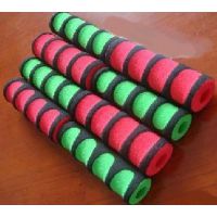 环保婴儿套黑红双色手把套 彩色亚面泡棉把套 护手橡塑把套