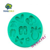 DIY蛋糕模具 翻糖硅胶模具 巧克力软陶手工皂 厂家批发