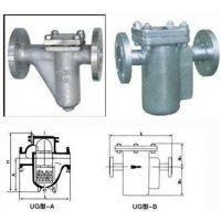 LPG型液体过滤器法兰过滤器PN16 铸钢材质―DN100