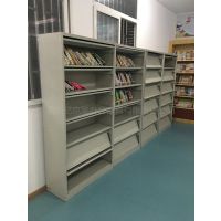 图书馆摆放钢制书架加木护板书架转印书架学校图书室书架展示架期刊架货架子